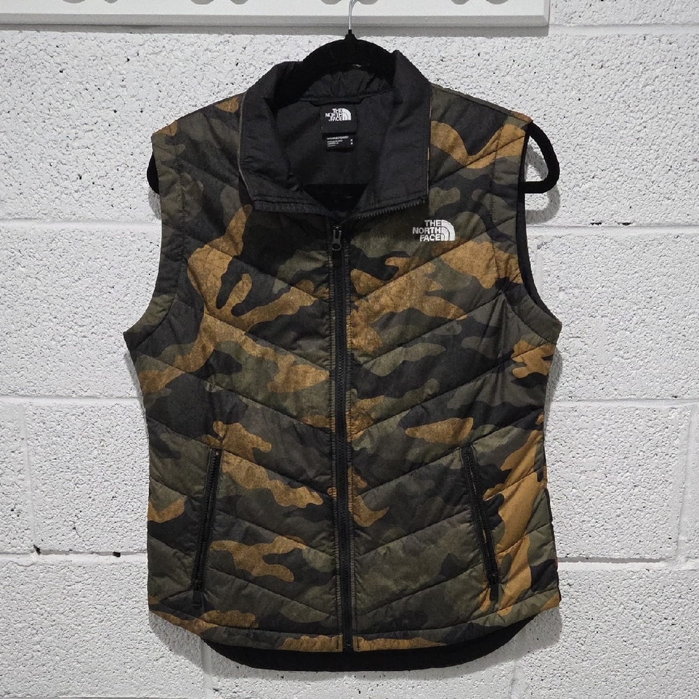 The North Face Puffer Camo Vest